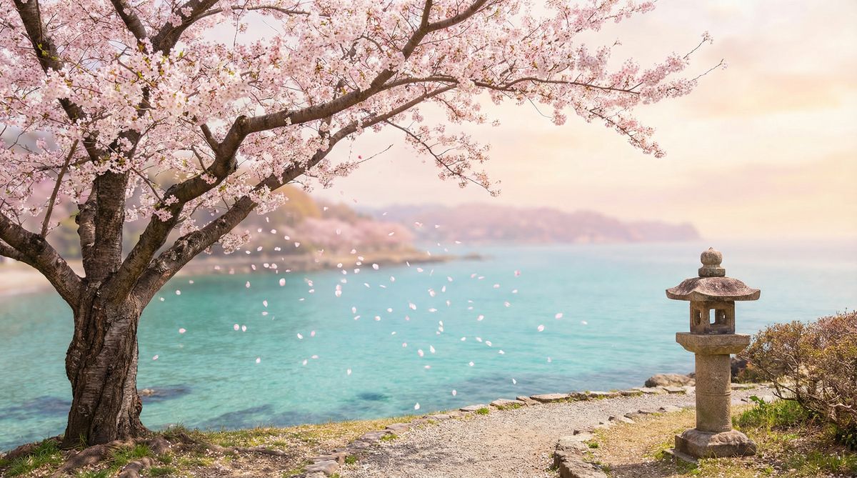 海角网樱花树赏花视频